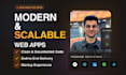 build a custom full stack web application using next js