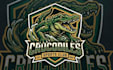 create awesome crocodile mascot logo with express delivery