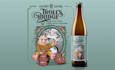 design beer can label and beverage packaging with logo