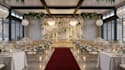 design luxury 3d wedding decoration, venue layout render, and event walkthrough