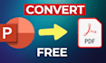 convert your pptx to PDF professionally with clickable links
