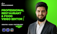 do professional food and restaurant video editing
