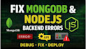 fix your mongodb mongoose or nodejs backend errors