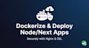 dockerize and deploy your app with nginx and SSL