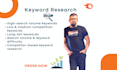 do advanced keyword research and SEO optimization