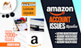 fix amazon listing issues, variations and reinstatement