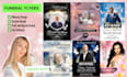 design unique funeral flyers, obituary, funeral program in 2hrs