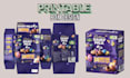 create dieline bleed line printable pdf template card box packaging label design
