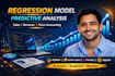 build accurate regression and prediction models using python