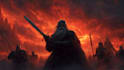 create an epic fantasy book cover