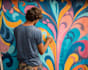 design a professional street art graffiti mural