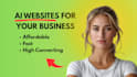do website development, develop ai websites, design websites for your business