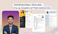 create ats friendly CV, resume and cover letter service
