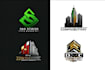 do a premium real estate logo design