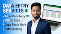 accurate data entry, microsoft excel data entry