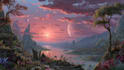 design stunning fantasy landscape