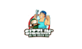 design a modern character cooking logo