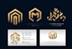design stunning real estate logo