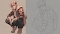 sketch you anime sketch art