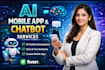 do ai mobile app development ai chatbot ai website