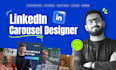 design linkedin carousels and banners that stop scrolling