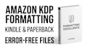 professionally edit your kindle ebook for amazon KDP