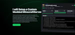 setup a optimized  minecraft server with plugins and mods
