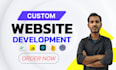 full stack website development, front end, backend, full stack web developer