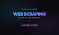do web scraping and deliver clean deduplicated data