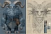 create unique creature monster design and character design