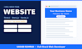 develop a modern full stack website with react and node js