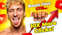 design high CTR eye catching youtube thumbnails