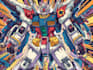 make anime, mecha, pop art ,fan art character