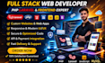 be a full stack web developer using PHP laravel and frontend development