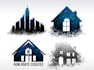 do property, construction, home, building logo design