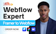webflow expert webflow website figma to webflow webflow design webflow developer