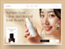 design a luxury 3d interactive portfolio website with gsap animations