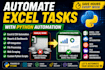 automate excel CSV reports and repetitive tasks with python