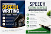 speech writing and editing