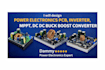design power electronics pcb inverter mppt dc dc buck boost converter