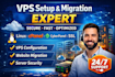 setup, secure and migrate your vps hosting server