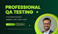 do QA testing, app testing and website usability testing