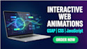 create stunning gsap and CSS web animations
