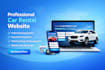 create a car rental website with online booking system