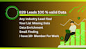 do b2b lead generation, email list, and data enrichment, prospect listing