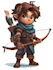 do 2d character design, 2d game character, concept