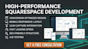 build a responsive squarespace website with SEO