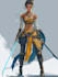 draw 2d game character or 2d game character
