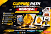 remove background professionally with precise clipping path