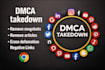 send dmca takedown notice to remove copyright content